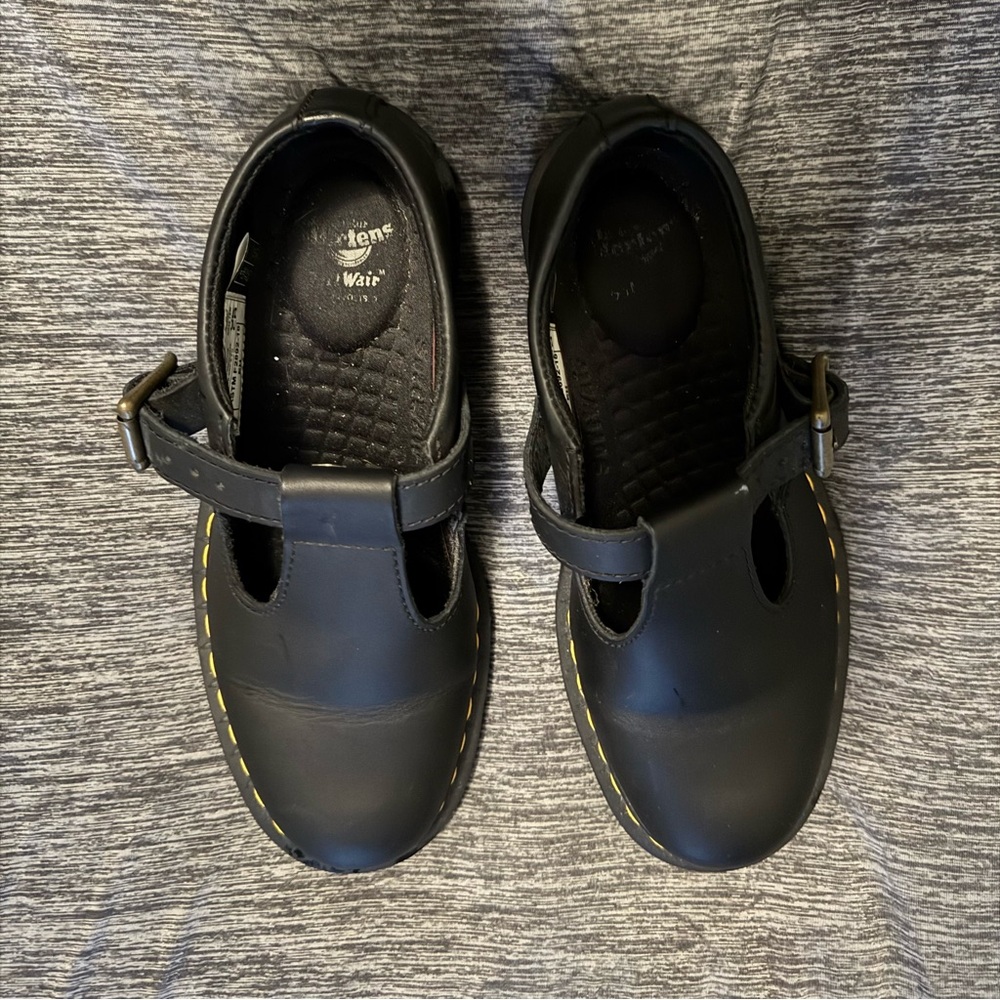 Dr. Martens Black Leather Mary Janes